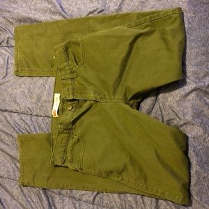 two pairs of levi's jeans